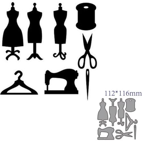 Metal cutting dies cut die mold Sewing machine clothes decoration Scrapbook paper craft knife mould blade punch stencils dies