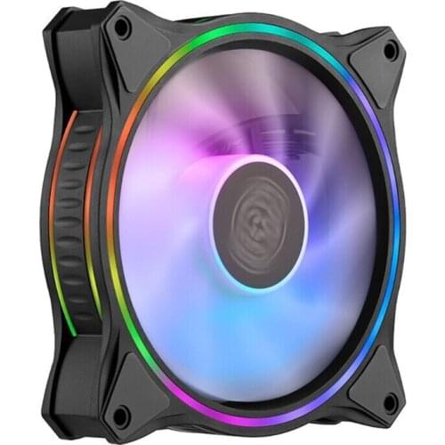 MF140 12V/4PIN PC Computer Case CPU Cooling Fan Addressable PWM RGB Lighting Cooler Radiator Fans