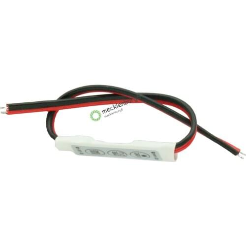 Mini 3 Keys Dimmer Controller 12V DC For Single Color LED Brightness for Single Color 5050 3528 5630 LED Light Strip