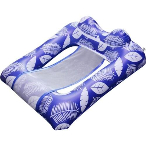 Pool Float Hammock Inflatable Summer Swimming Pool Lounger Float Hammock Air Mattresses Bed Beach Water Sports Lounger Chair