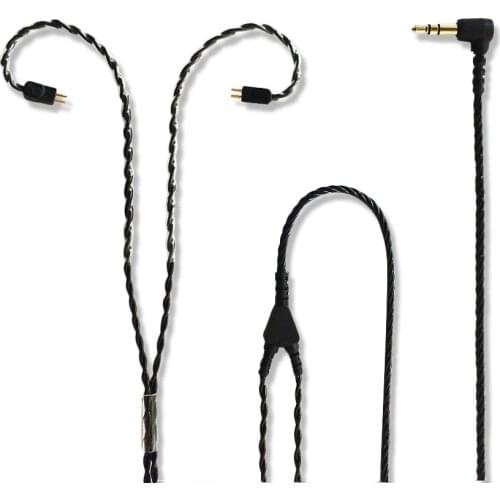 Upgrade Earphone Cable Wire for In-ear Musician Monitors fits for 1964 w4r um3x es3 es5 2 Pin Connector