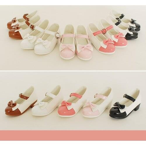 1/4 1/3 scale BJD Bow shoes for BJD/SD doll boots accessories.not include doll,clothes,wig and other accessories 18D2408