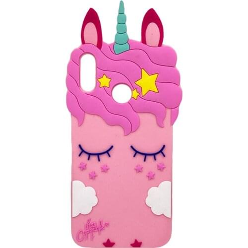 3D Silicon Unicorn Cat Case For Redmi 6A 6 Pro Note 4 4X Case Cover For Xiaomi Mi A2 Lite Phone Bag Coque Funda Shockproof Shell