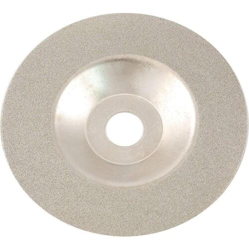 Cutting disc, for glass / stone, with diamond coating, galvanized, fine grain