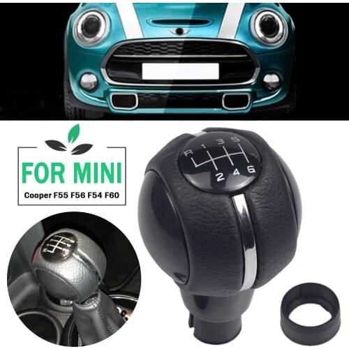 Gear Shift Knob Shifter Lever HandBall For Mini Cooper F55 F56 F54 F60 7641999 Manual 6 Speed Car Accessory