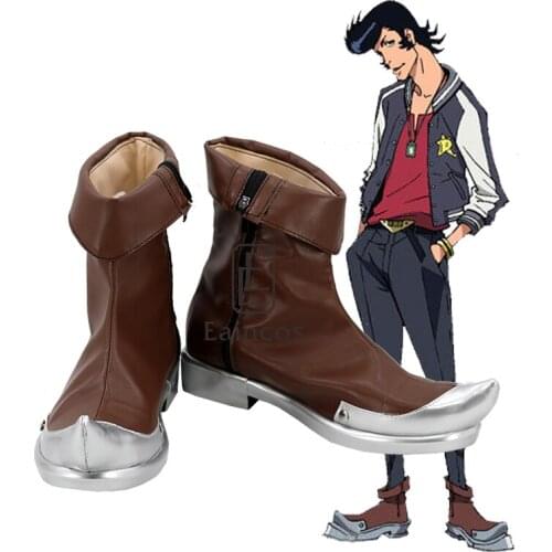 Anime Space Dandy Dandy Cosplay Party Shoes Customized Size