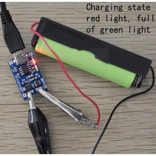 Lithium Battery Charging Board Charger Module+Protection Dual Functions S4X9