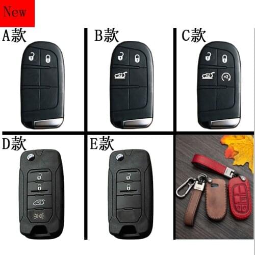 Galvanized Alloy Car Smart Key Case Cover for JEEP Compass Cherokee Renegade Commander Grand Cherokee Car Accessories