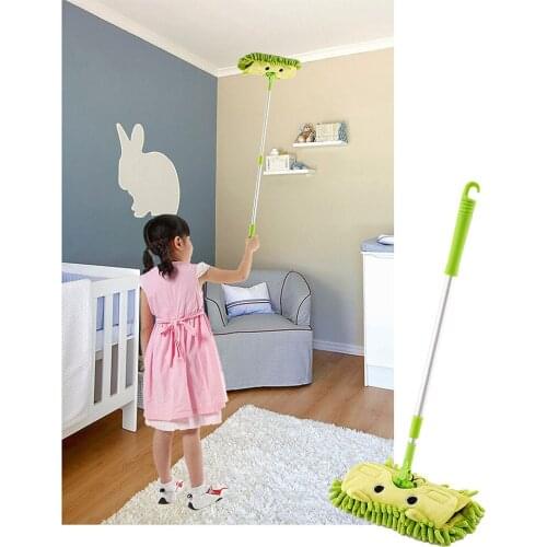 Children In Kitchen Broom Miniature Utensils Toys for Kids Pretend Play Mops Floor Cleaning Pretend Play Cleaning To Set Gift