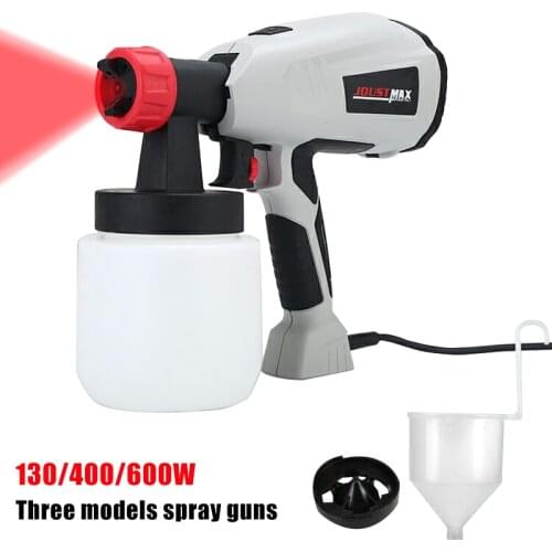 400W 800ML Electric Spray Gun High Power Home Electric Paint Sprayer, 2 Nozzle Easy Spraying and Clean Perfect for Beginner