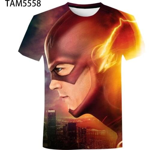 Legends of Tomorrow 3D Summer New Mens / Womens Short Sleeve T-Shirt Boys Girls Childrens Street Fashion leisure Cool Top