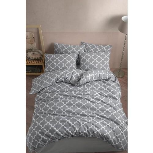 Cotton Fitted Sheets Single Double Quilt Cover Suit
