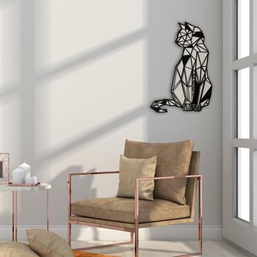 Cat Metal wall decoration, metal wall decoration, metal wall hanging, office wall decoration, metal wall decoration