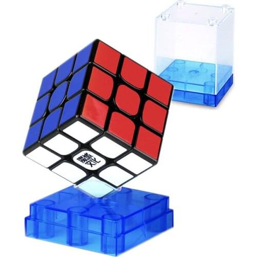MOYU 3x3x3 WR M Magnetic Speed Magic Cube Puzzle Stickerless Professional Magnets Cubo Magico Card Educational Toys For Children