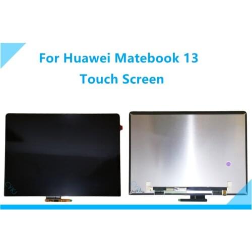 Origina13" Laptop LCD For Huawei Matebook 13 WRT-W19 WRT-W29 HN-W19R WRTB-WFH9L WRTB-WFE9L Touch Screen Digitizer LCD Display