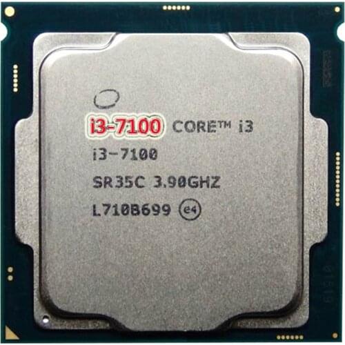 Original CPU for Intel Core i3 6100T / i3 6100 / i3 7100 Dual-Core LGA1151 3M 51W CPU Processor