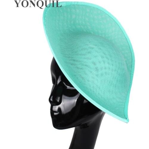 New Colors 30 CM Big Imitation Sinamay Fascinator Bases For Sposa Wedding Millinery Hats DIY Hair Accessories 5Pcs/Lot SYB05