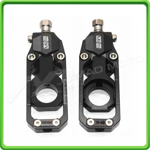 Motorcycle Chain Tensioner Adjuster fit for KAWASAKI Ninja ZX6R ZX-6R ZX 636 ZX636 2013 2014 2015 2016 Black