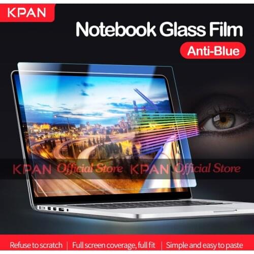 KPAN Anti-blue Notebook Flexible Glass Film for 12 13 14 15 17 inch 16:9 Laptop Screen protector Lenovo ASUS HP Xiaomi Dell