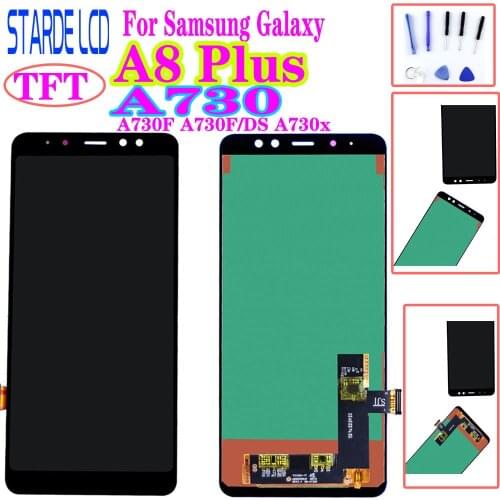 6" For Samsung Galaxy A8 Plus 2018 A730 LCD Display Touch Screen Digitizer Assembly A730F A730F/DS A730x for A8+ Plus 2018 lcd