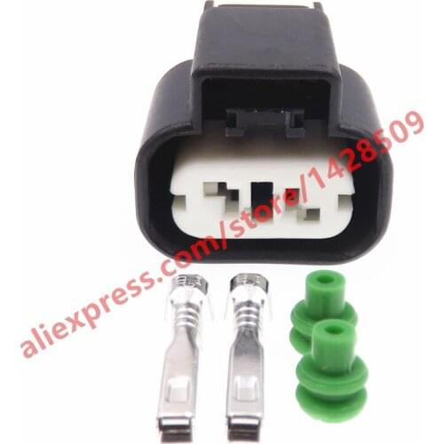 5 Sets 2 Pin 2.2 Series PK505-0202 Car Air Conditioning Compressor Cold Air Pump Wiring Terminal Connector For Hyundai KIA