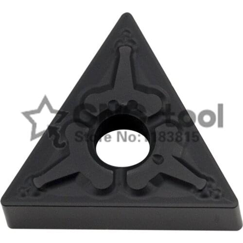 10pc Black King Kong TNMG160404-TM/TNMG160408 Medium Finish Machining of Hard Steel Tungsten CNC Cutter Turning Carbide Inserts