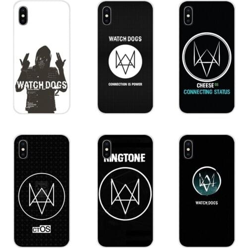 Accessories Phone Cases Covers game watch dogs symbol For Xiaomi Redmi 4A S2 Note 3 3S 4 4X 5 Plus 6 7 6A Pro Pocophone F1