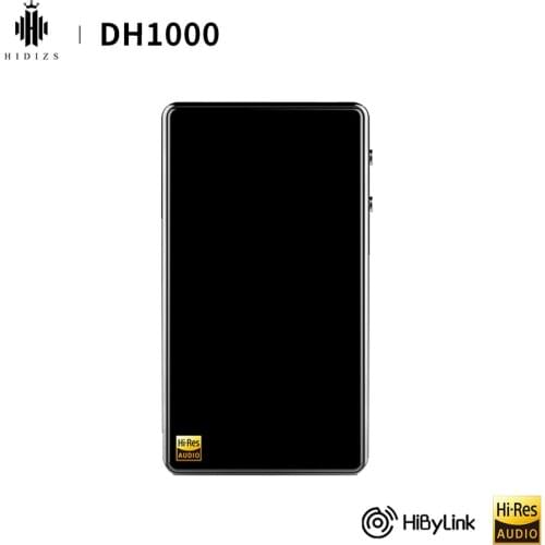 HIDIZS DH1000 Dual Balanced Amplifier 2.5/3.5mm headphone jacks support PCM 24-Bit/192kHz native DSD64/128 Hi-Res audio vs fiio