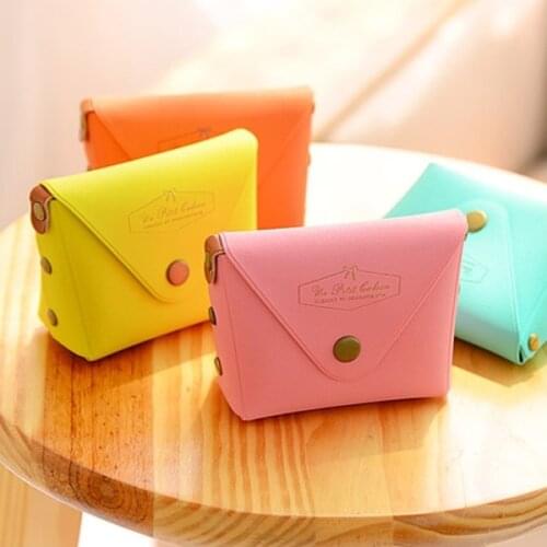 Kawaii Candy Color women canvas coin purse cute Vintage Wallets Storage bags Card bags bolsas carteira feminina Coin bag