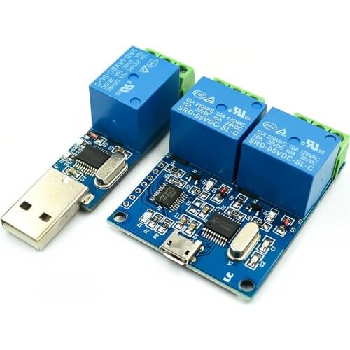 LCUS-1 type USB Relay Module Electronic Converter PCB USB Intelligent Control Switch