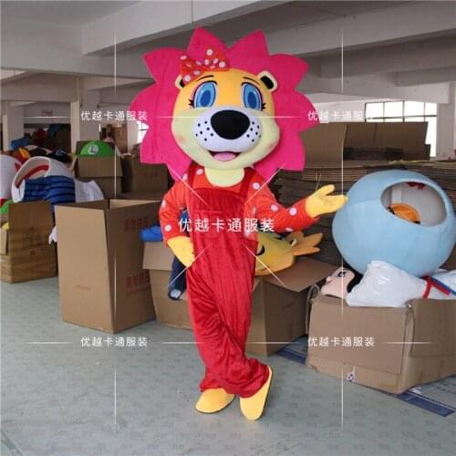 Lion Mascot Costumes Custom Fancy Costume Anime Cosplay Kits for Halloween party event
