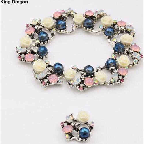 Mixed Rhinestone Embellishment Used As Hairbow Center Or Nail Art Decoration Flat Back 10PCS/Lot KD568