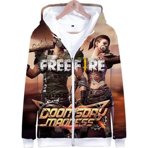 Popular Game Free Fire 3D Printed Hoodies Men Women Kids Long Sleeve Hoodie Sweatshirt Free Fire casual harajuku Jacket clothes