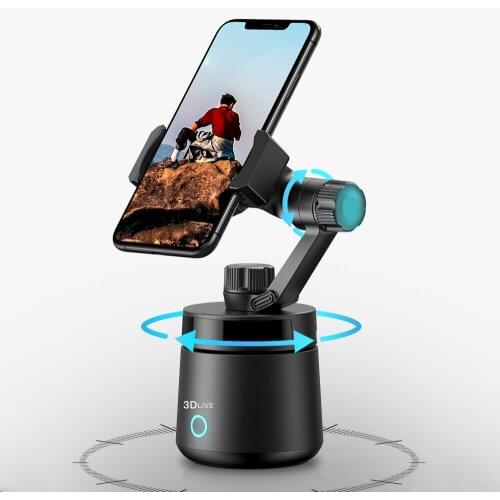 Follow the camera pan/tilt Selfieman 360-degree rechargeable selfie stick tripod for photo Vlog real-time video recording