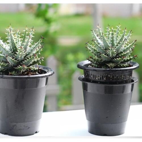 Mesh Pot Net Orchid Hydroponic Flower Basket Planter Container Home Garden Decor