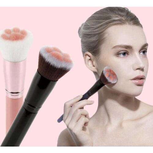30Pcs/Lot Cat Claw Makeup Brush Soft Powder Not Tied Face Blush Foundation Brush Multi-Functional Beauty Cosmetic Tools HA2449