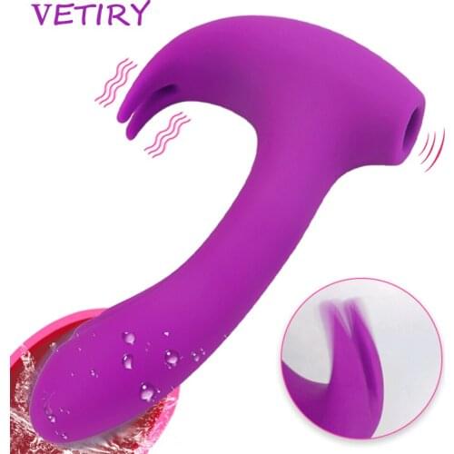 Vaginal Sucking Vibrator 12 Speeds Vibrating Oral Sex Suction Clitoris Stimulatior Female Masturbation Erotic Sex Toys for Woman