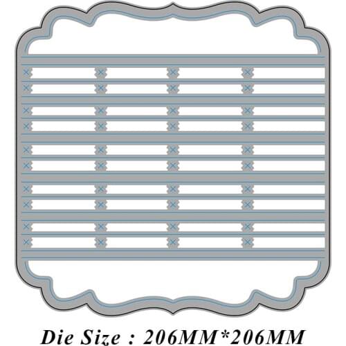 Cut Die Loose-leaf Fitting Book Page Mezzanine Metal Cutting Dies 2021 New Diy Molds Scrapbooking Paper Making Die Cuts Crafts