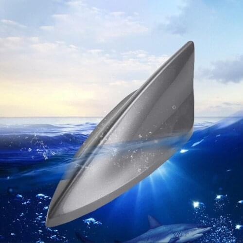 Car Modification Tool Shark Fin Antenna Mount Vehicle Roof Mounted Antenna AM FM Radio Signal Reception 40GF