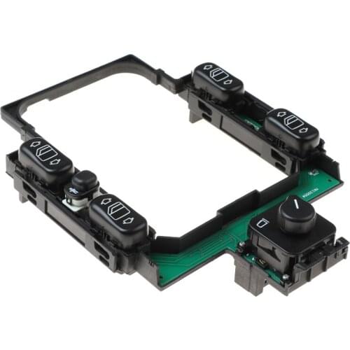 Car Accessories Master Power Window and Mirror Switch For Mercedes Benz W210 W202 E320 E300 2108200110 Car Accessories Master P