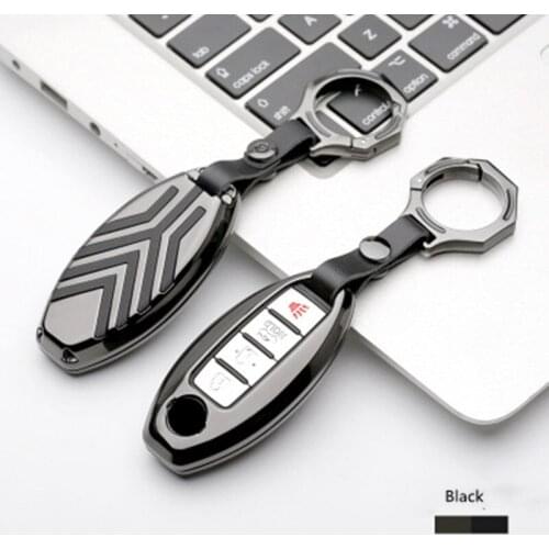 Zinc Alloy Car Key Cover Case Shell For Nissan Teana X-Trail Qashqai Note Livina Sylphy Tiida Sunny Murano Juke