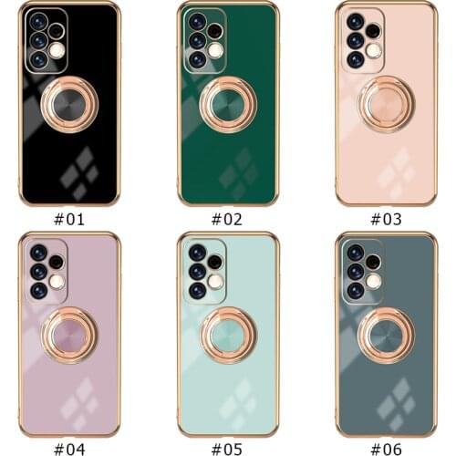 Phone Case for Samsung Galaxy A52 A72 A42 A32 Cover Car Magnetic Holder Coque for galaxy a 42 32 52 72 a72 Case Funda A 52 Case