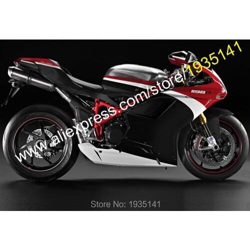 For Ducati 848 1098 07-11 Bodyworks 1098S 1198 2007-2011 Multi-color Aftermarket ABS Fairing Kit (Injection molding)