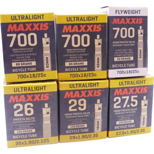 Road Bike MTB Mountain Bicycle Light Weight Presta Valve Tube 700/26/27.5/29