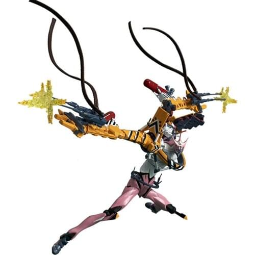 Kaiyodo Union Creative Revoltech Evangelion Evolution Eva 08 Custom Type-08 Flash Version Ev-018 Limited Action Figure Kids Toys