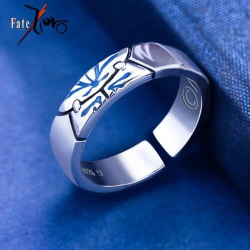 Fate/Zero Saber Altria Pendragon Ring Cosplay Prop Daily Gift Adjustable 57mm~62mm USA size #8#9#10 N1