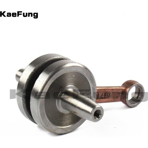 Motorcycle parts 2 stroke 49cc 44-6 Full Circle Crank for pocket bike scooter engine Crankshafts Mini dirt ATV Quads