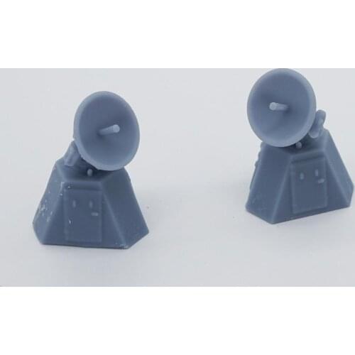 Outland Models Model Railroad Scenery Parabolic Antenna w Control Room Scale N