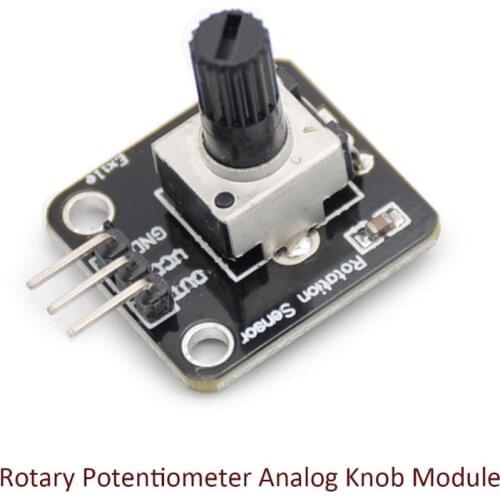 Rotary Potentiometer Analog Knob Module For Arduino Electronic Blocks