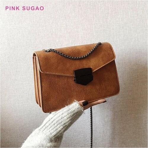 Pink Sugao crossbody bags for women designer purses and handbags luxury handbags women bags designer fashion chain bag new purse